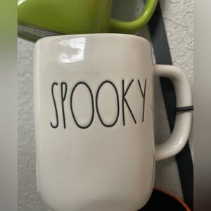 Rae Dunn Cream 'Spooky' Mug